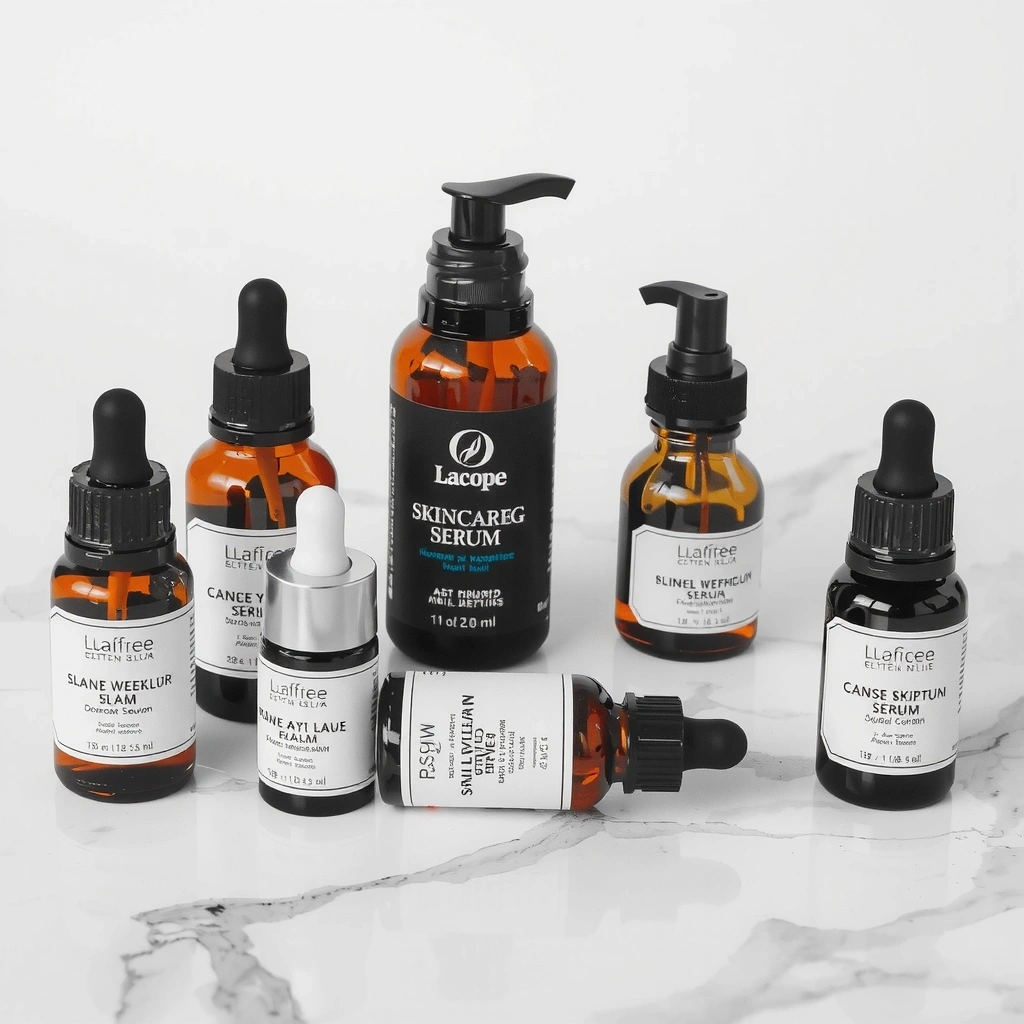 Variety of Skincare Serums